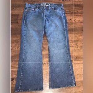 OLD NAVY JEANS SIZE 10 Classic Straight Leg Blue Jeans Boot cut flare